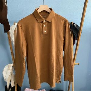 Bonobos Light Brown Polo Longsleeve Small